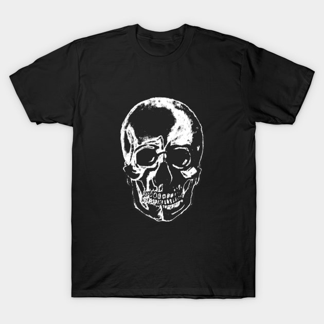 A grey skull T-Shirt by RedHeadAmazona